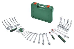 Bosch 132 Parça Lokma-Bits Uç-Anahtar Seti 1600A02Z9B