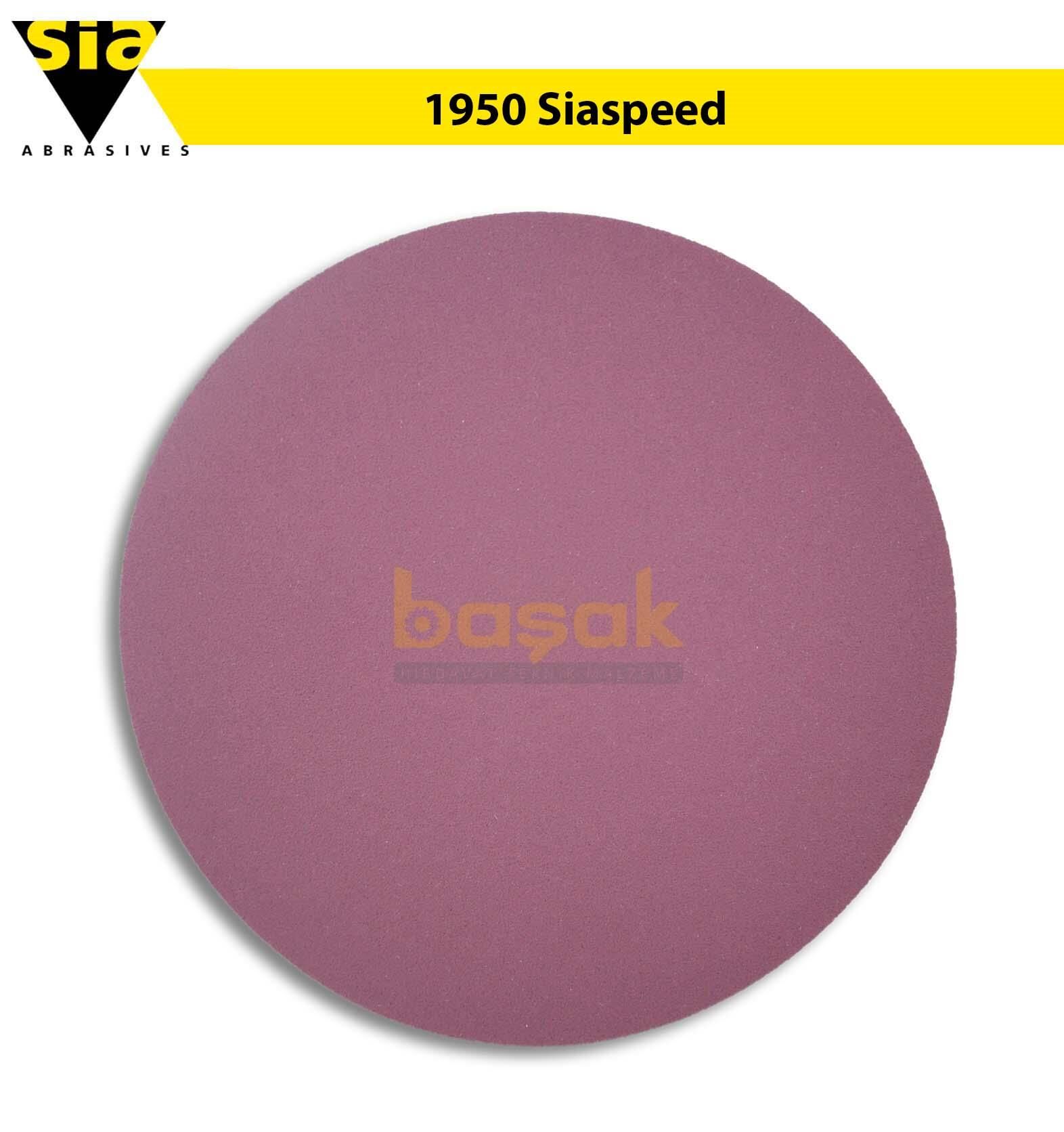 Sia 1950 Siaspeed 150 mm 180 Kum Deliksiz Cırtlı Zımpara Kâğıdı 100'lü