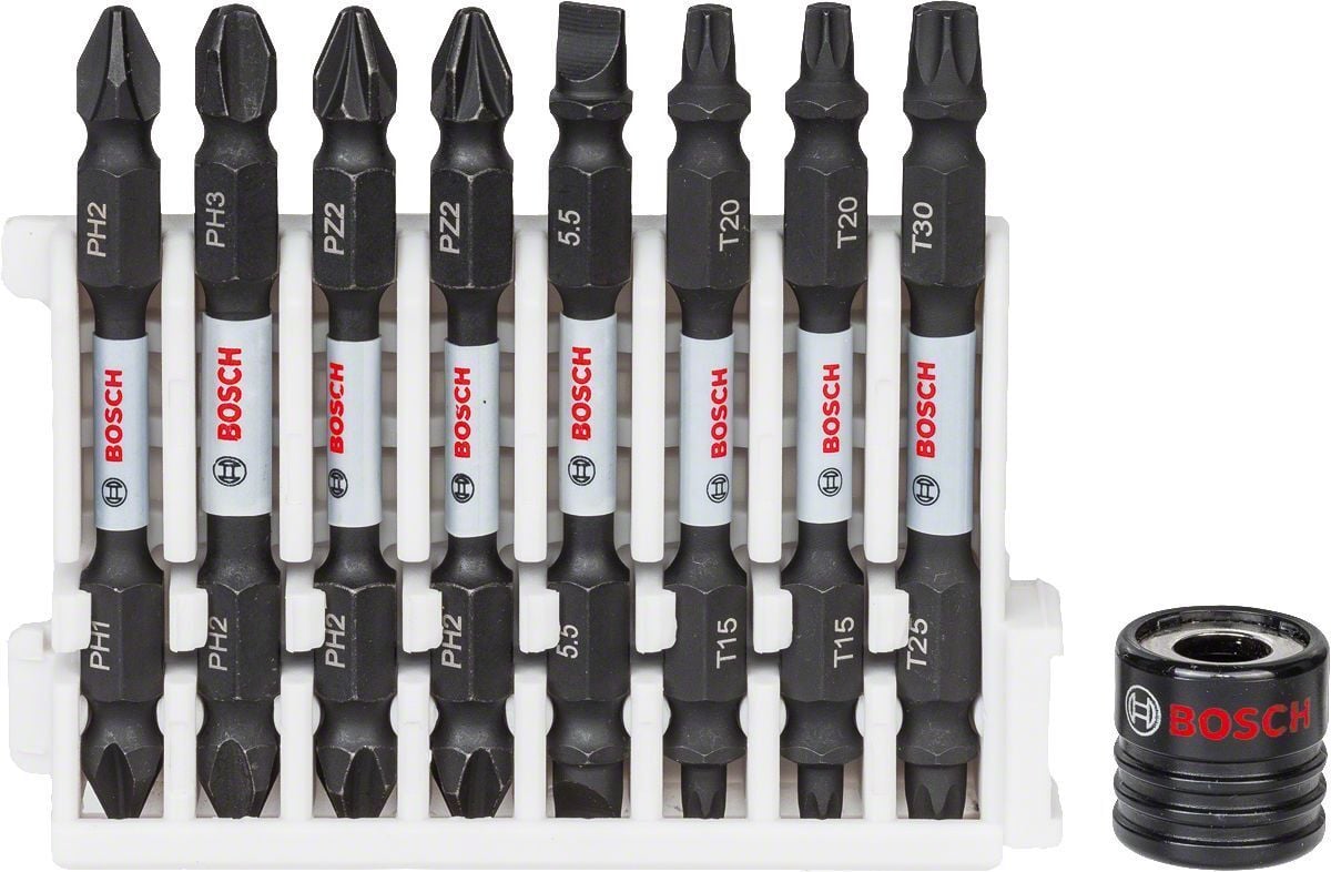 Bosch Impact Çift Taraflı 9'lu Karışık Bits Uç Seti 2608522345