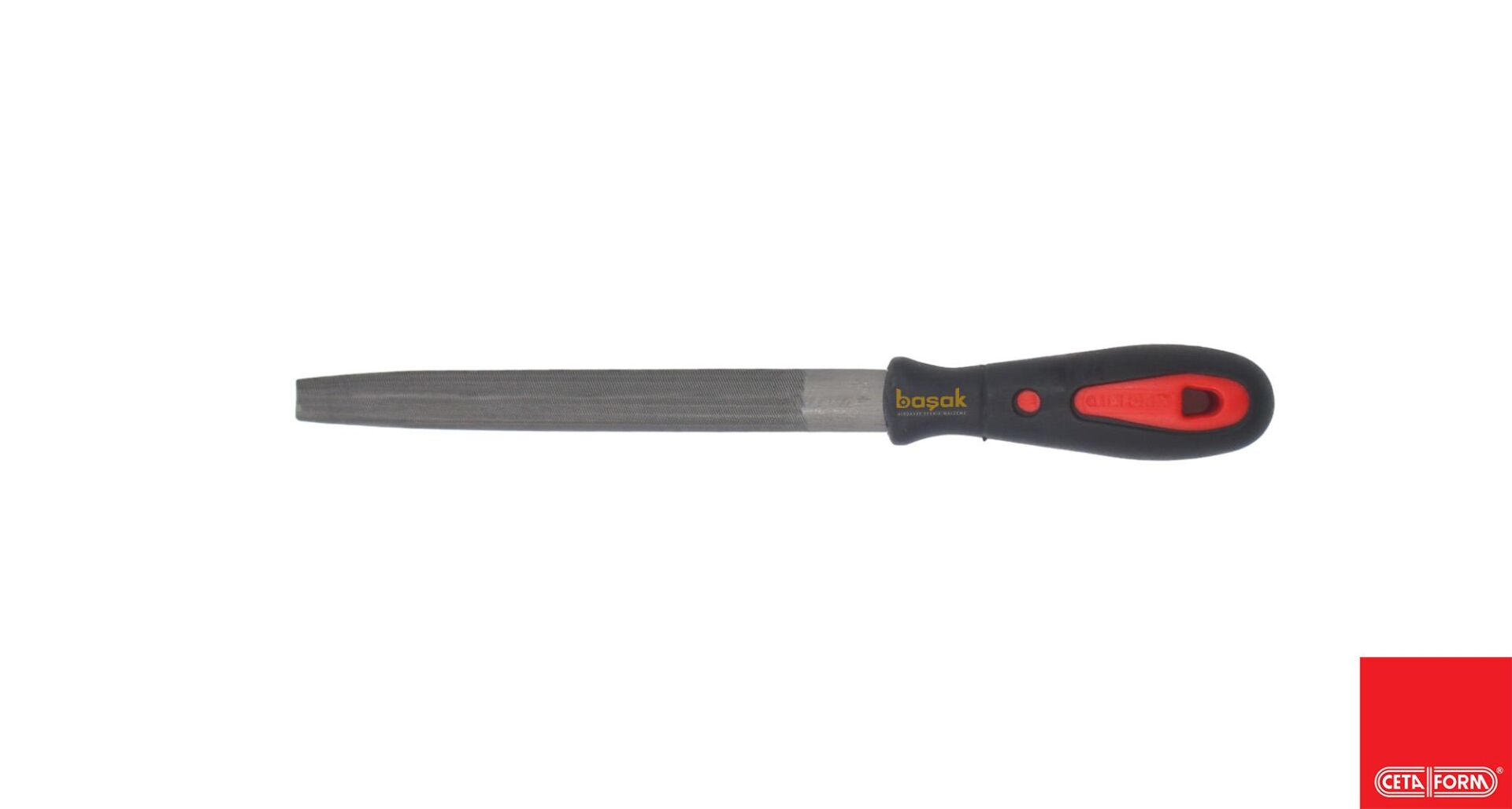 Ceta Form 150 mm 6'' Saplı Yarım Yuvarlak Eğe Orta Diş J56-206H