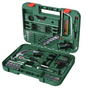 Bosch 64 Parça El Aleti-Lokma-Anahtar-Bits Uç Seti 1600A02ZB3