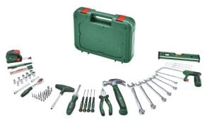 Bosch 64 Parça El Aleti-Lokma-Anahtar-Bits Uç Seti 1600A02ZB3