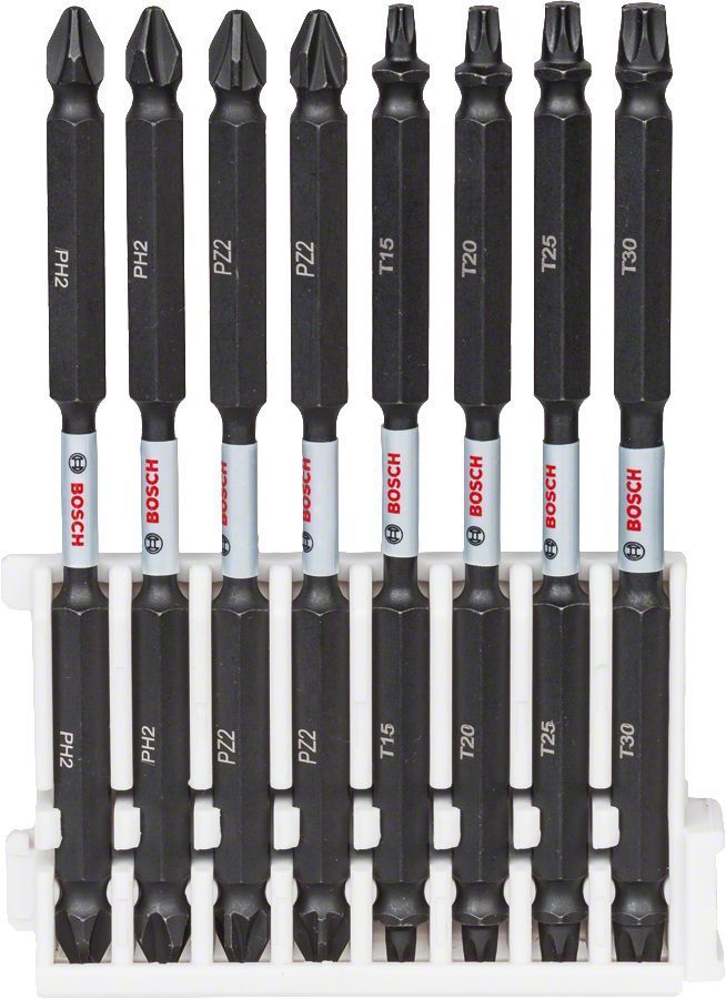 Bosch Impact Yıldız-Torx 110 mm Çift Taraflı 8'li Bits Uç 2608522346