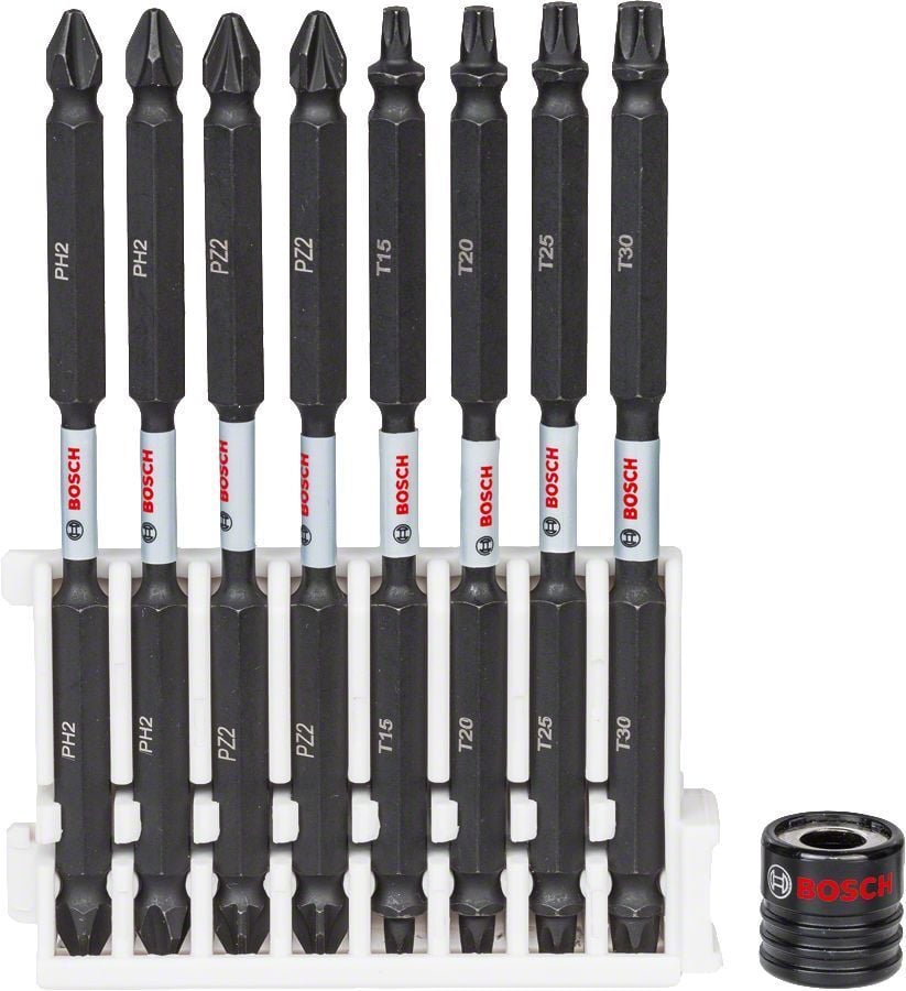 Bosch Impact Yıldız-Torx 110 mm Çift Taraflı 9'lu Bits Set 2608522347