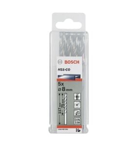 Bosch HSS 9,9x133 mm Kobaltlı Matkap Ucu 5'li Paket 2608588103