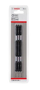 Bosch Impact PH2 150 mm Çift Taraflı 3'lü Bits Uç Seti 2608522358