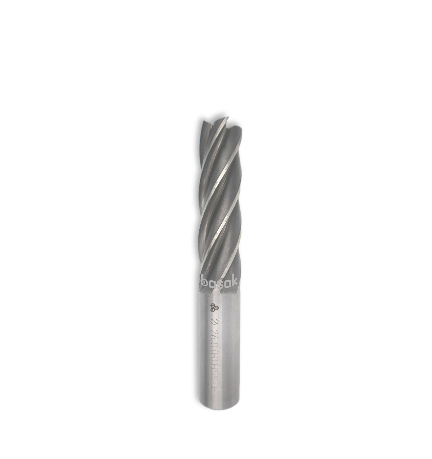 MTE 26 mm Uzun Parmak Freze Hss-Co5 DIN 844/B-N