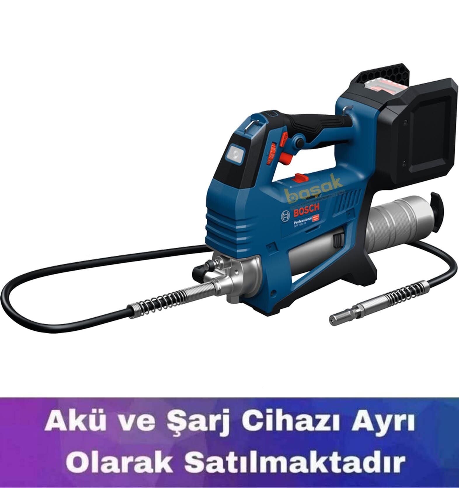 Bosch GFP 18V-10 Akülü Gres Pompası (Solo) 06019N6000