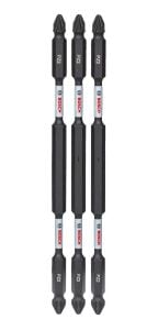Bosch Impact PZ2 150 mm Çift Taraflı 3'lü Bits Uç 2608522359