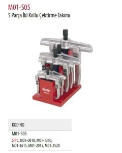 Ceta Form 5 Parça İki Kollu Çektirme Takımı  M01-S05