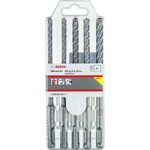 Bosch SDS plus-5X Matkap Ucu Seti (6,6,8,8,10 x 160 mm) 5 Parça 2608833911