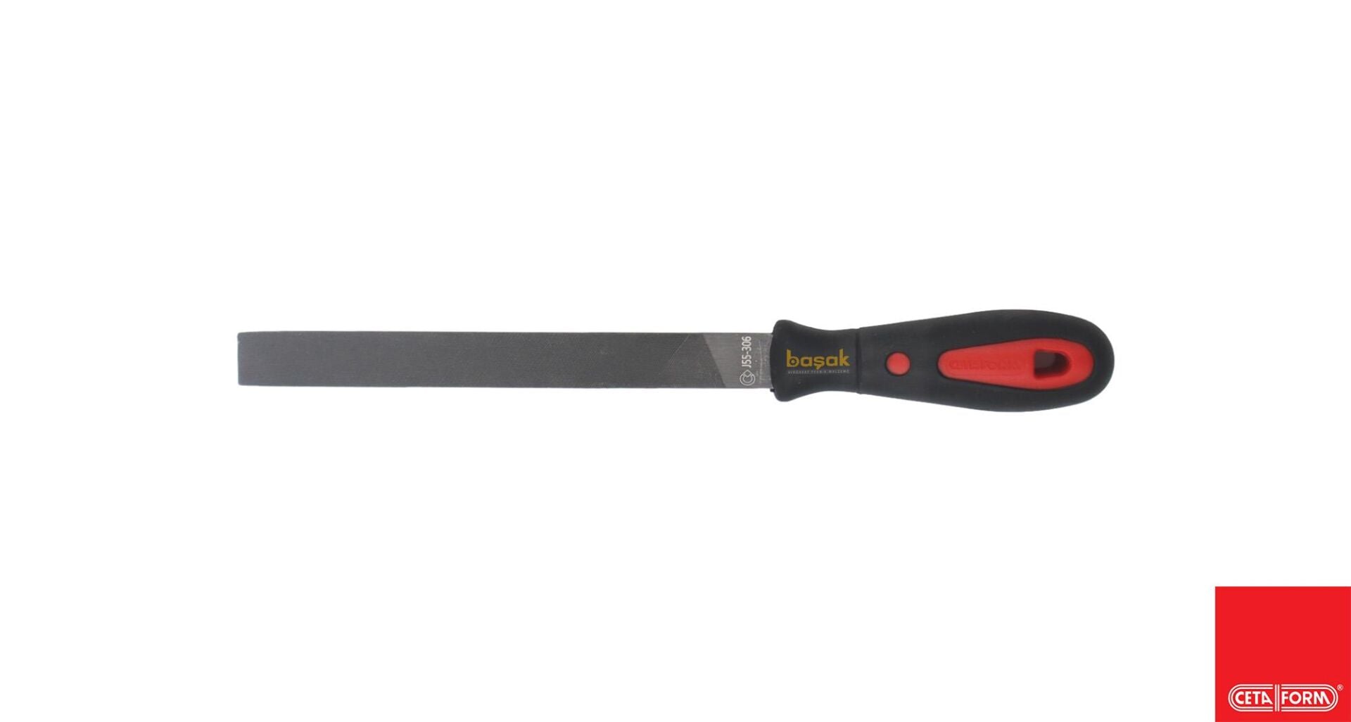 Ceta Form 150 mm 6'' Saplı Standart Lama Eğe İnce Diş J55-306H