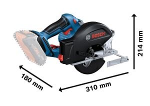 Bosch GKM 18V-50 2x5 Ah Akülü Metal Daire Testere 06016B8002