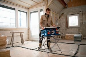 Bosch GTS 18V-216 Akülü Üstten Tablalı Tezgah Testere (Solo) 0601B44000