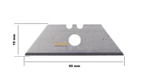 Ceta Form Baklava Tipi Delikli Maket Bıçağı Yedeği 10 lu paket