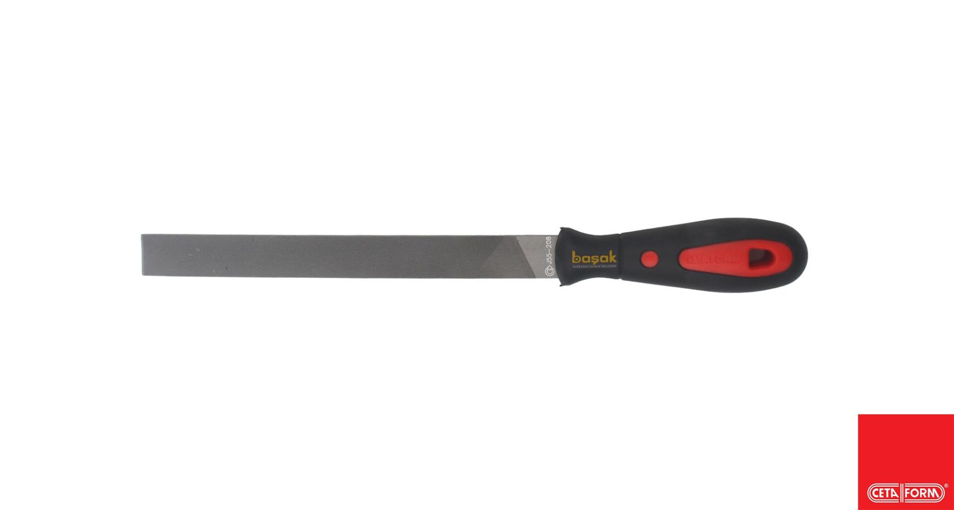 Ceta Form 200 mm 8'' Saplı Standart Lama Eğe Orta Diş J55-208H