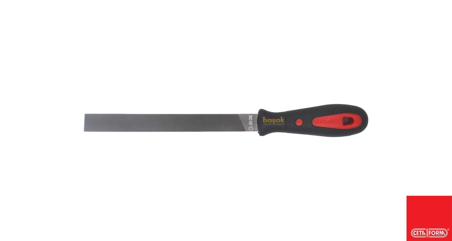 Ceta Form 150 mm 6'' Saplı Standart Lama Eğe Orta Diş J55-206H