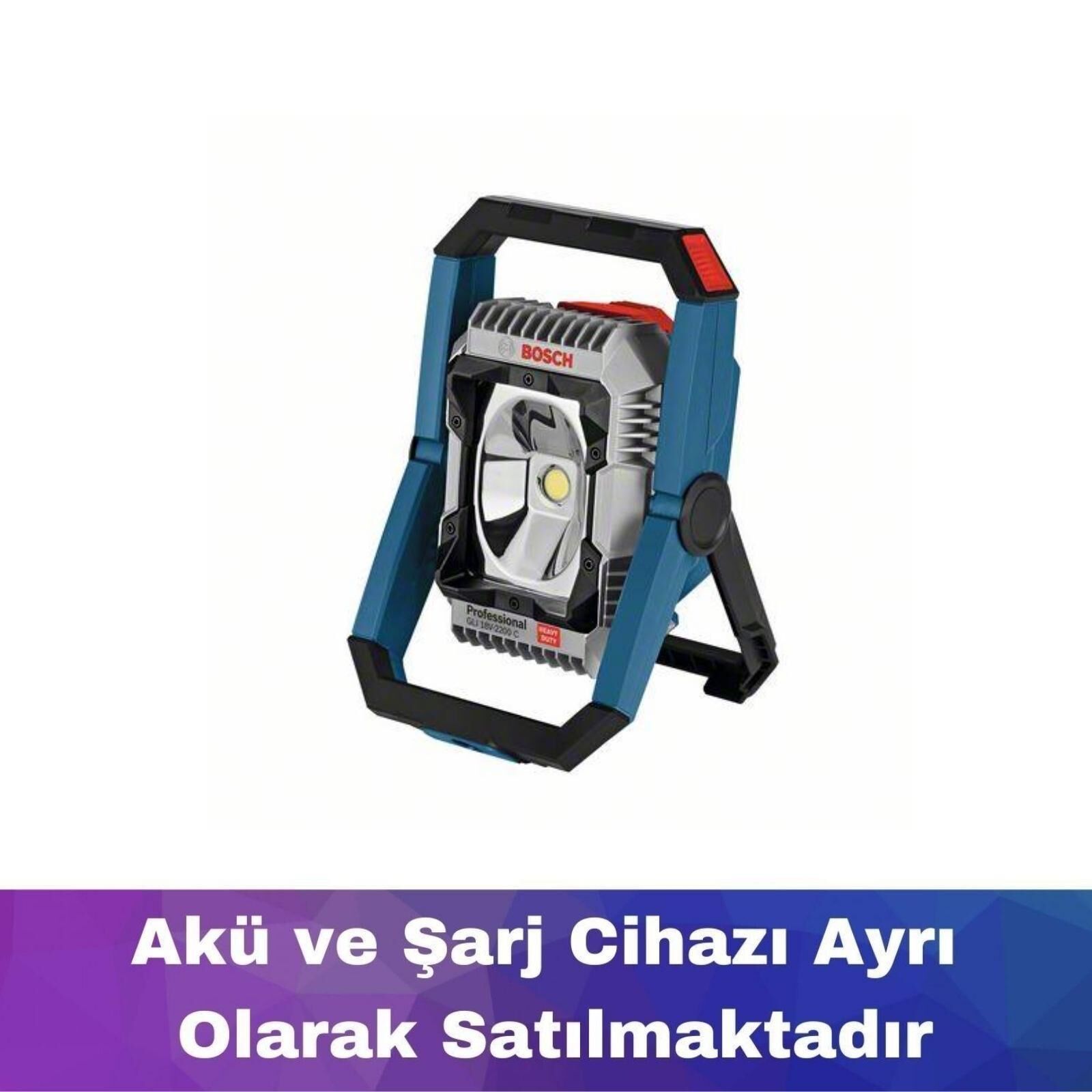 Bosch GLI 18V-2200 C Akülü Projectör (Akü ve Şarj Yoktur) 0601446501