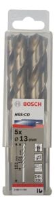 Bosch HSS-Co 13 mm 5'li Kobaltlı Matkap Ucu 2608585905