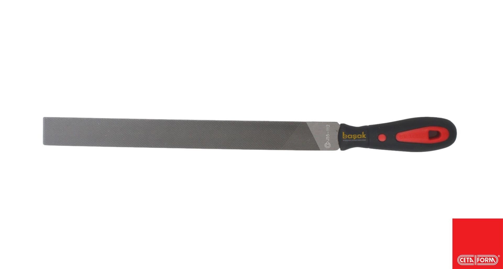 Ceta Form 300 mm 12'' Saplı Standart Lama Eğe Kalın Diş J55-112H