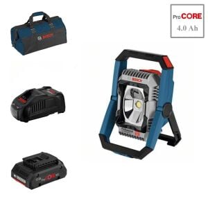 Bosch GLI 18V-2200 C 1x4 Ah ProCORE Akülü Projectör Bez Çantalı