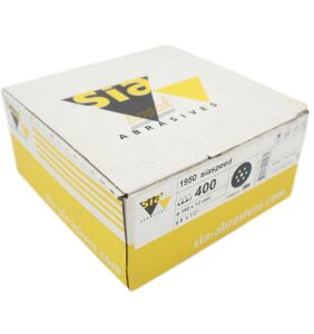 Sia 1950 Siaspeed 150 mm 400 Kum 7 Delikli Cırtlı Zımpara Kağıdı 100'lü