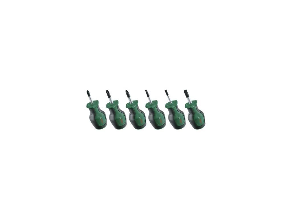 Bosch 6 Parça Kısa Tornavida Seti 1600A032UK