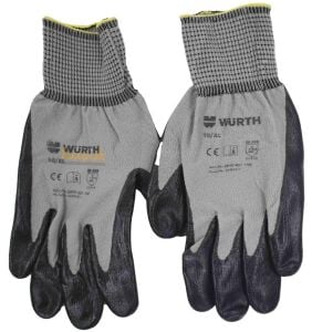 Nitril Mekanikçi Eldiveni Siyah No:10 XL Würth