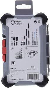 Bosch Pick and Click Boş Bits Uç Kutusu Orta Boy (M) 2608522362