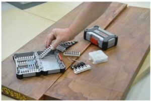 Bosch Pick and Click Boş Bits Uç Kutusu Büyük Boy (L) 2608522363