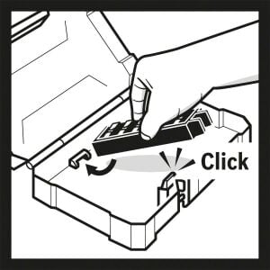 Bosch Pick and Click Boş Bits Uç Kutusu Büyük Boy (L) 2608522363