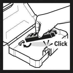 Bosch Pick and Click Boş Bits Uç Kutusu Büyük Boy (L) 2608522363