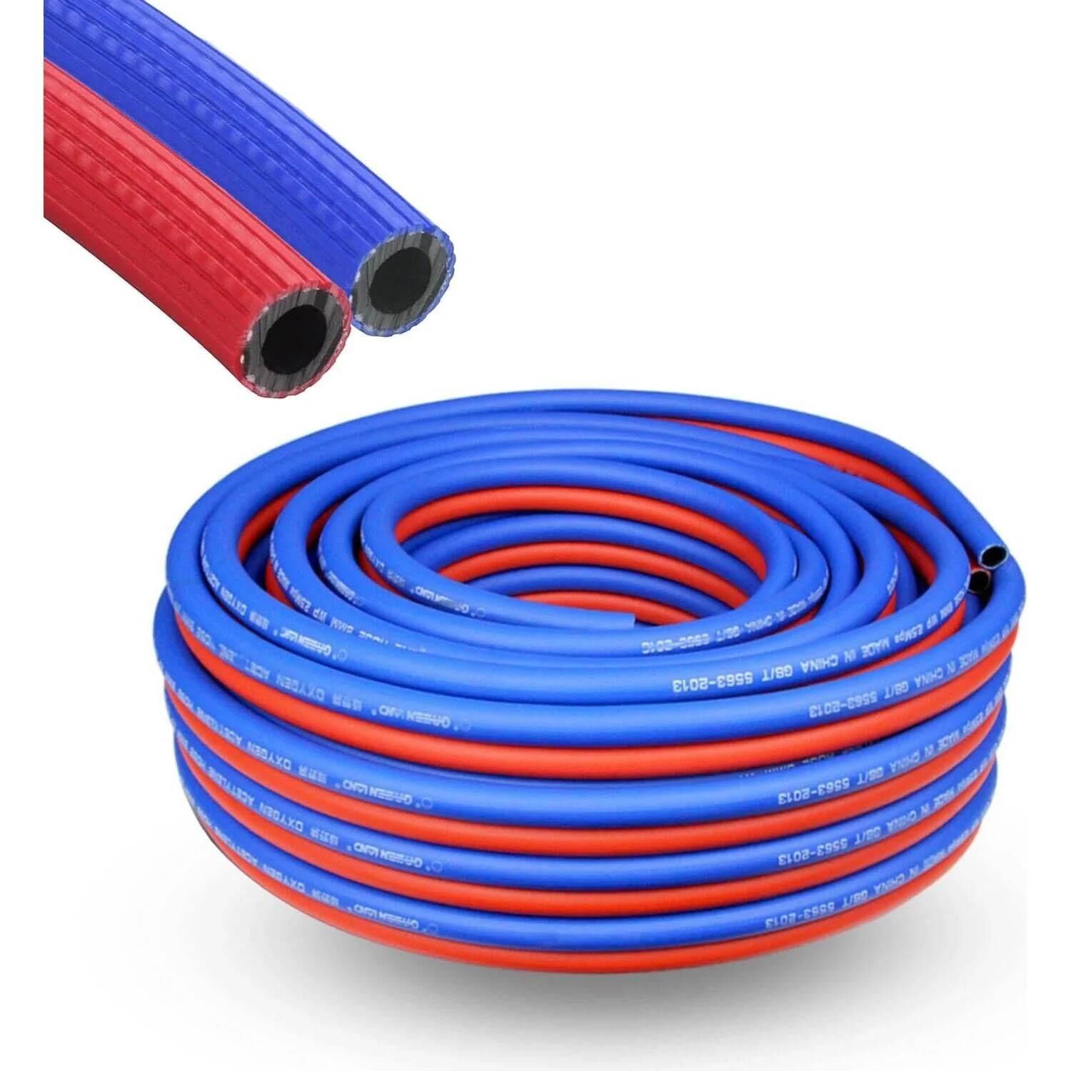 Oksijen Hortumu Çiftli Yanmaz 8mm ISO 3821 Sel 1 Metre | DİĞER