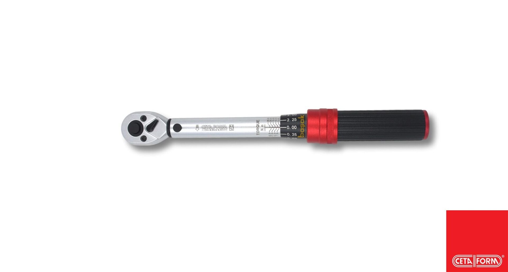 Ceta Form 1/4 5-25 Nm Duo Cırcırlı Tork Anahtarı D03F2-0125