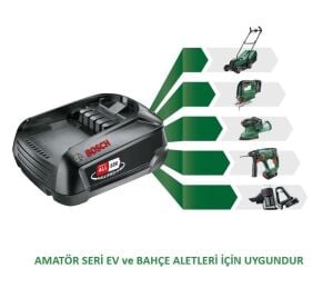 Bosch 18 V 6,0 Ah Hafif Hizmet Yedek Akü PBA 18 W-C 1600A00DD7
