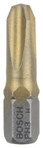 Bosch PH3 25 mm 3'lü Yıldız Bits Uç MaxGrip 2607001548