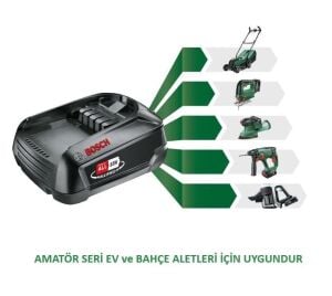 Bosch 18 V 4,0 Ah Hafif Hizmet Yedek Akü PBA 18 W-C 1600A011T8