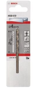 Bosch HSS-Co 4 mm 1'li Kobaltlı Matkap Ucu 2608585846