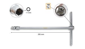 Ceta Form 11 mm T Saplı Oynar Başlı Lokma B32-11