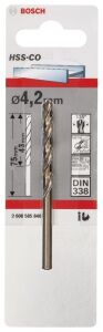 Bosch HSS-Co 4,2 mm Kobaltlı Matkap Ucu 1'li 2608585848