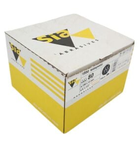 Sia 1950 Siaspeed 150 mm 80 Kum 7 Delikli Cırtlı Zımpara Kağıdı 100'lü