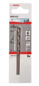 Bosch HSS-Co 5 mm 1'li Kobaltlı Matkap Ucu 2608585851