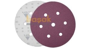 Sia 1950 Siaspeed 150 mm 40 Kum 7 Delikli Cırtlı Zımpara Kağıdı 50'li