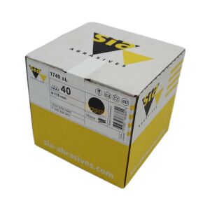 Sia 1749 Siaral 115 mm 40 Kum Deliksiz Zımpara Kağıdı 50'li