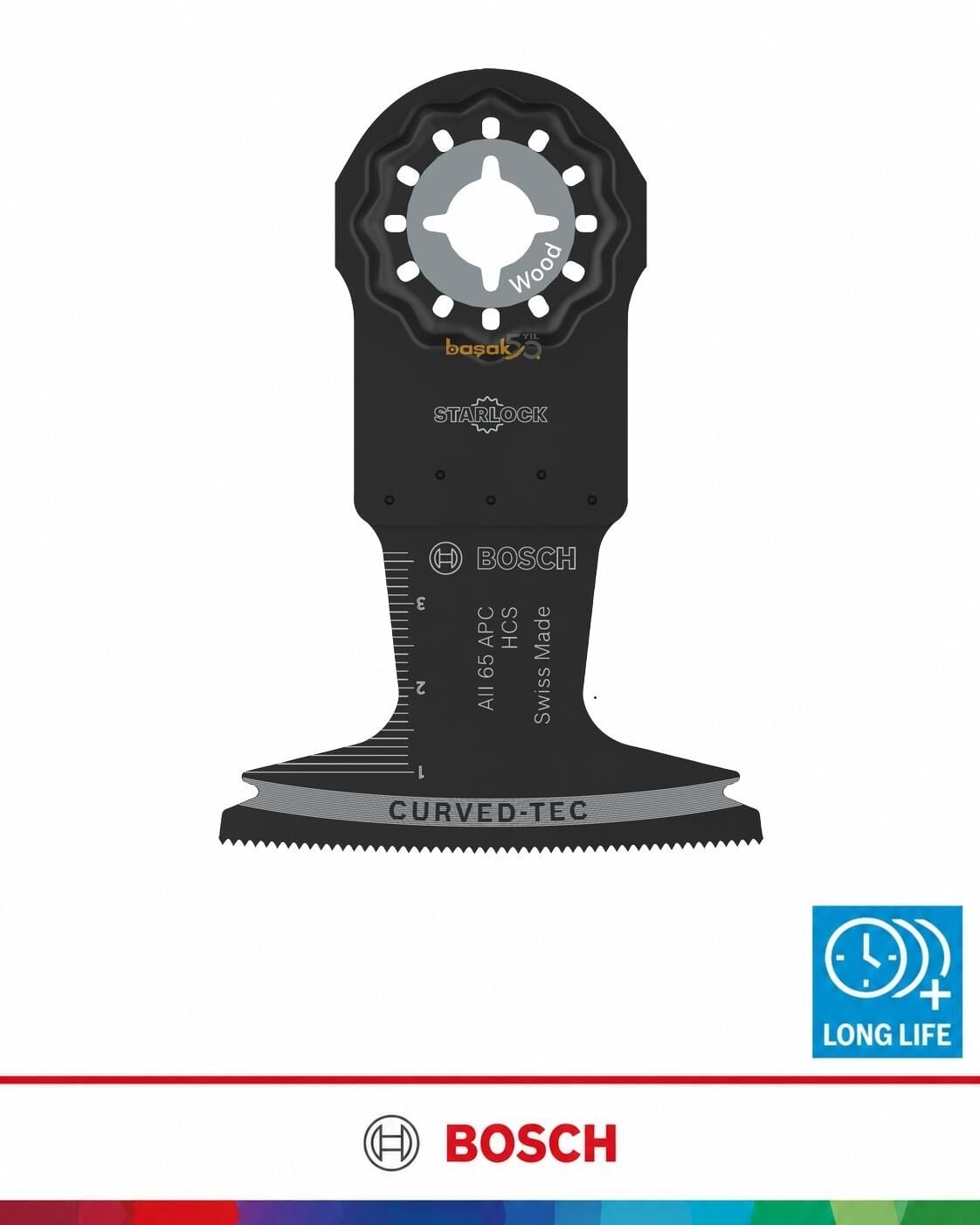 Bosch AII 65 APC Starlock 65 x 40 mm Ahşap Dalma Testere Bıçağı 2608669254