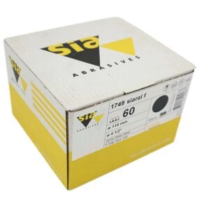 Sia 1749 Siaral 115 mm 60 Kum Deliksiz Zımpara Kağıdı 50'li