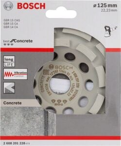 Bosch Çanak Disk Best for Concrete 125 mm 2608201228