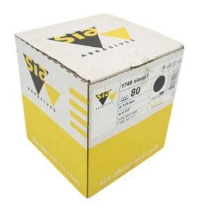 Sia 1749 Siaral 115 mm 80 Kum Deliksiz Zımpara Kağıdı 100'lü