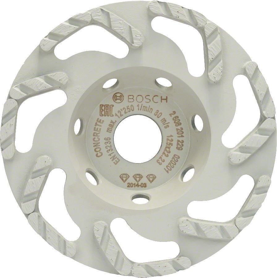 Bosch Çanak Disk Best for Concrete Speed 125 mm 2608201229