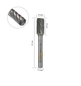 Tutex SB-3M 10 mm Silindirik Karbür (Sert Metal) Freze Ucu